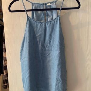 Old Navy XL Racerback Denim Top